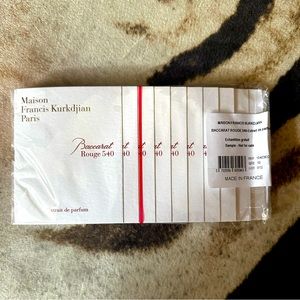 Baccarat Rouge 540 EXTRAIT samples